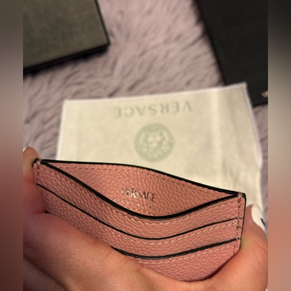 Versace la Medusa Pink Card Holder - Picture 4 of 5